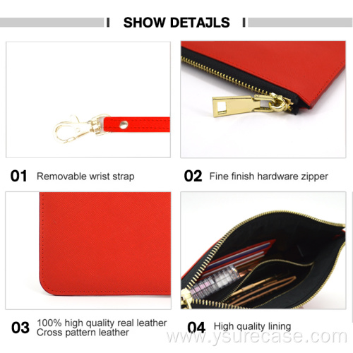 Lady bag Custom Luxury Women Lather Clutch Bag Manufactory